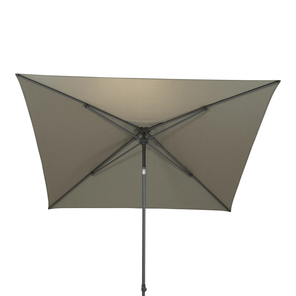 Azzurro Stokparasol 250 X 250 Cm - Taupe 4 Azzurro Stokparasol 250 X 250 Cm - Taupe - Afbeelding 2