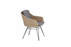 Bohemian Dining Stoel - Naturel - Incl. Kussens -Pokon Winkel bohemian dining stoel naturel incl kussens 4 3