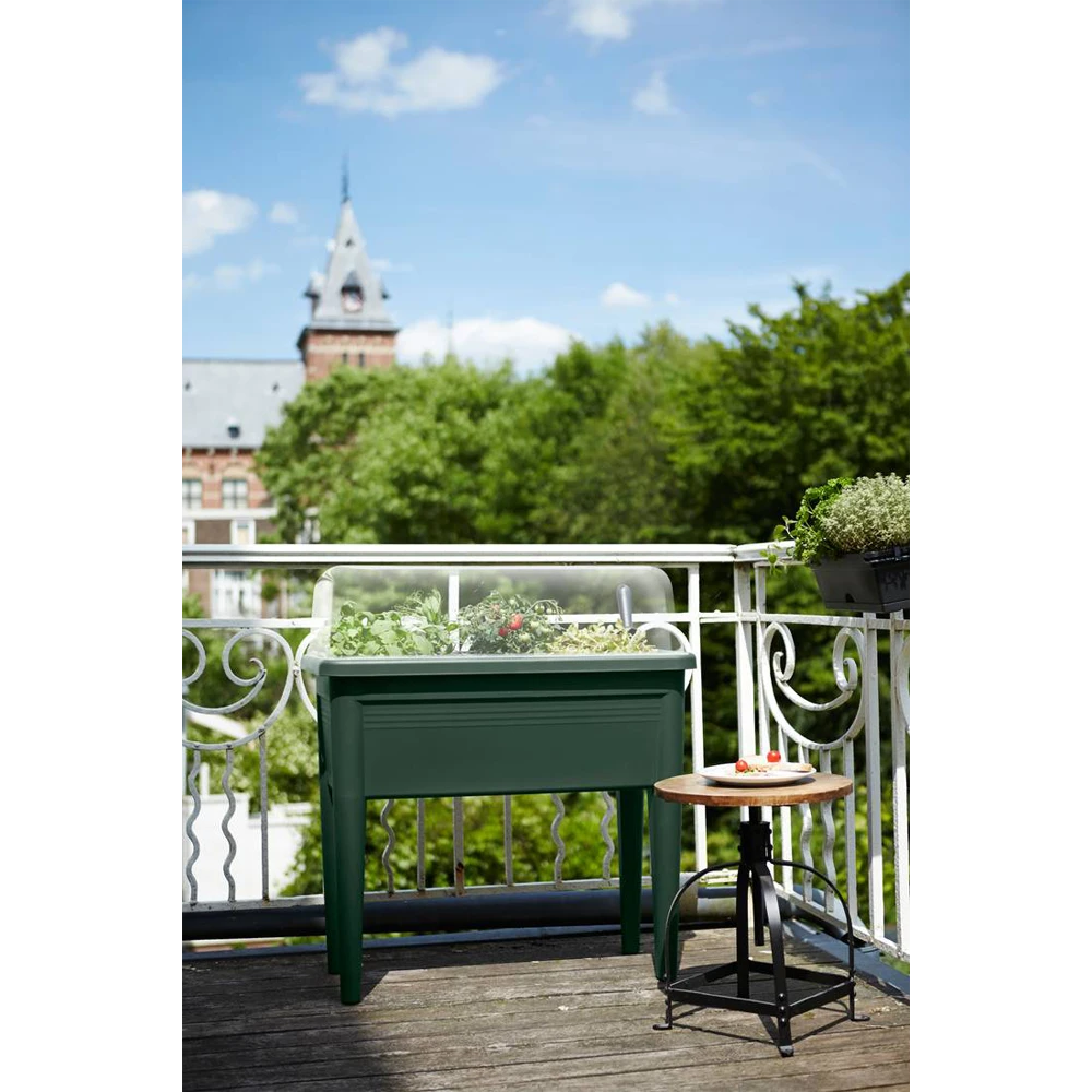 Elho Green Basics Kweektafel XXL 75cm - Blad Groen 6 Elho Green Basics Kweektafel XXL 75cm - Blad Groen - Afbeelding 4