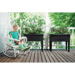 Elho Green Basics Kweektafel XXL 75cm - Living Black 13 Elho Green Basics Kweektafel XXL 75cm - Living Black -Pokon Winkel elho green basics kweektafel xxl 75cm living black 6