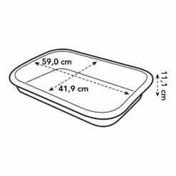 Elho Green Basics Tuintray 59cm - Living Black 9 Elho Green Basics Tuintray 59cm - Living Black -Pokon Winkel elho green basics tuintray 59cm living black 4 1