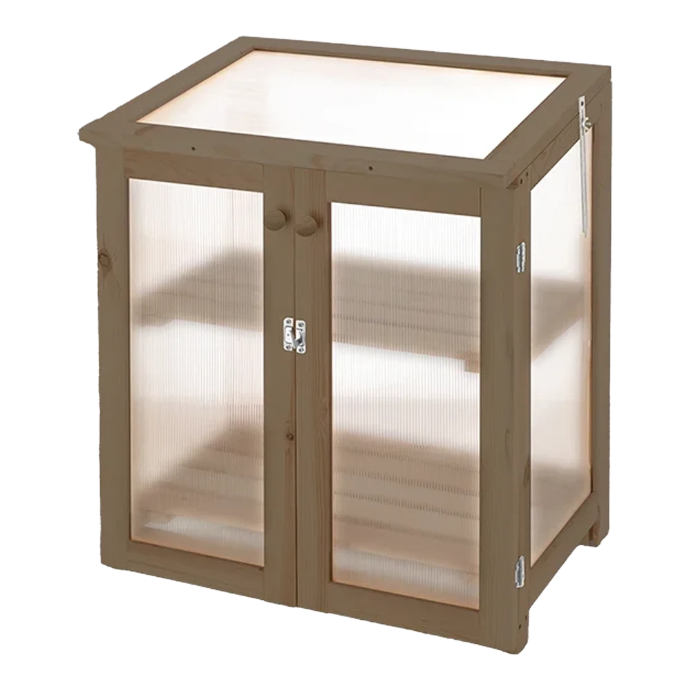 Esschert's Garden - Kweekkas Bruin S L69b54h85cm 5 Esschert's Garden - Kweekkas Bruin S L69b54h85cm - Afbeelding 3