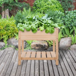 Esschert's Garden - Verhoogde Kweekbak Blank S -Pokon Winkel esschert s garden verhoogde kweekbak blank s 3