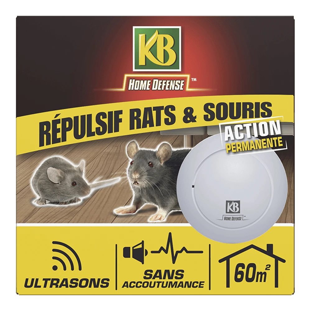 KB Muizenverjager En Rattenverjager Ultrasoon 60mu00b2 - Insecten En Ongedierte - Afbeelding 2