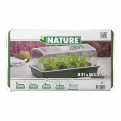 Kweekkas Groot Met Ventilatie - Groen - H21x55x31cm - Nature -Pokon Winkel kweekkas groot met ventilatie groen h21x55x31cm nature 3