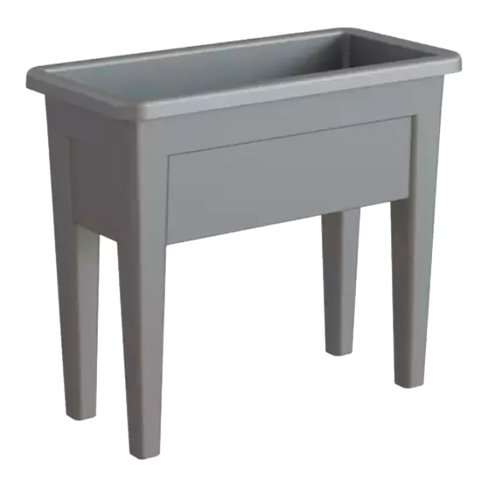 Kweektafel Venezia - Met Deksel - 80x39x69cm - Antraciet 3 Kweektafel Venezia - Met Deksel - 80x39x69cm - Antraciet