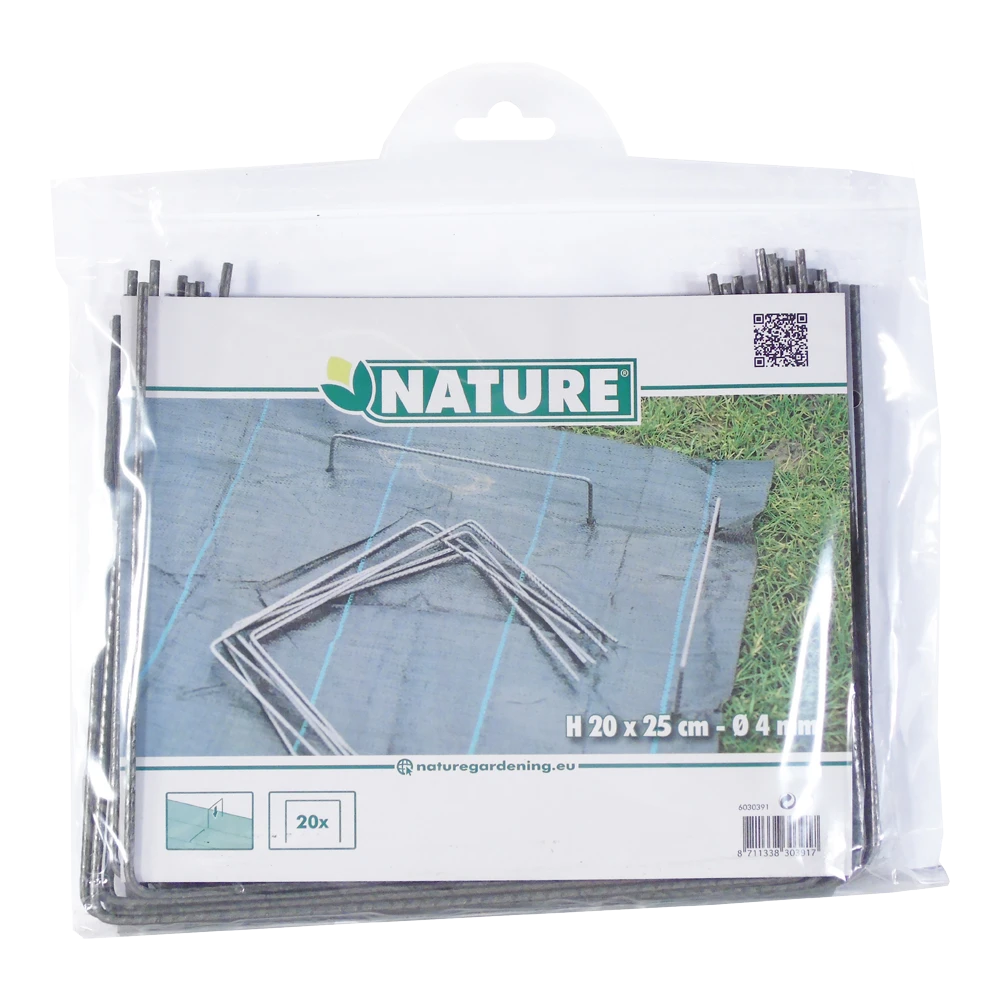 Nature - Gronddoekpennen H20x25cm - 20 Stuks 5 Nature - Gronddoekpennen H20x25cm - 20 Stuks - Afbeelding 4