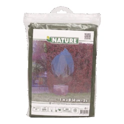Nature Winterhoes Met Koord D50cm X 1m 50 G/mu00b2 3 Stuks Groen