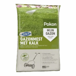 Pokon Gazonmest Met Kalk 16,8kg Voor 250mu00b2 - Gazonmeststof, Gazonkalk
