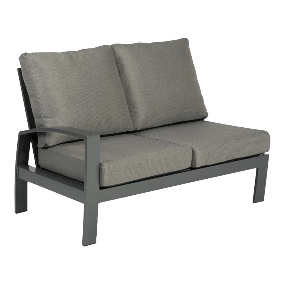 Valencia Lounge 2-zits Rechts - Charcoal 3 Valencia Lounge 2-zits Rechts - Charcoal